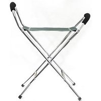 Streetwize Accessories Walking Stick Chair- Green