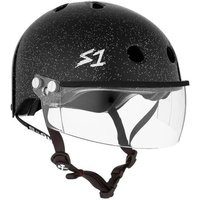 S1 Lifer Helmets Inc Visor - Black Glitter