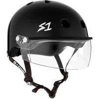S1 Lifer Helmets Inc Visor - Black Gloss