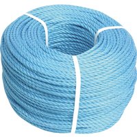 Faithfull Blue Poly Rope 10mm 220m